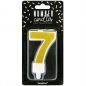 Preview: Number Candle - 7 – Gold